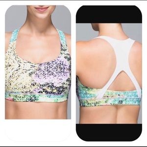 Lululemon Athletica Paradise Grid Sports Bra 6